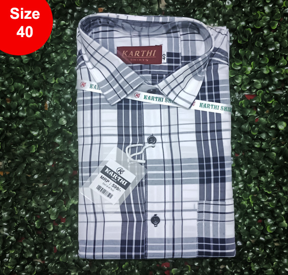 Men's Awesome Black Checked Jacket